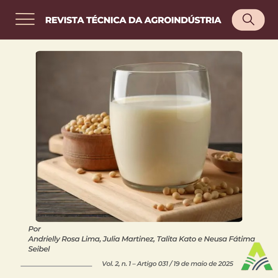 INFLUÊNCIA DO TAMANHO DAS PARTÍCULAS NA COR DE EXTRATOS DE SOJA